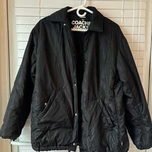 TNA Black Coaches Jacket